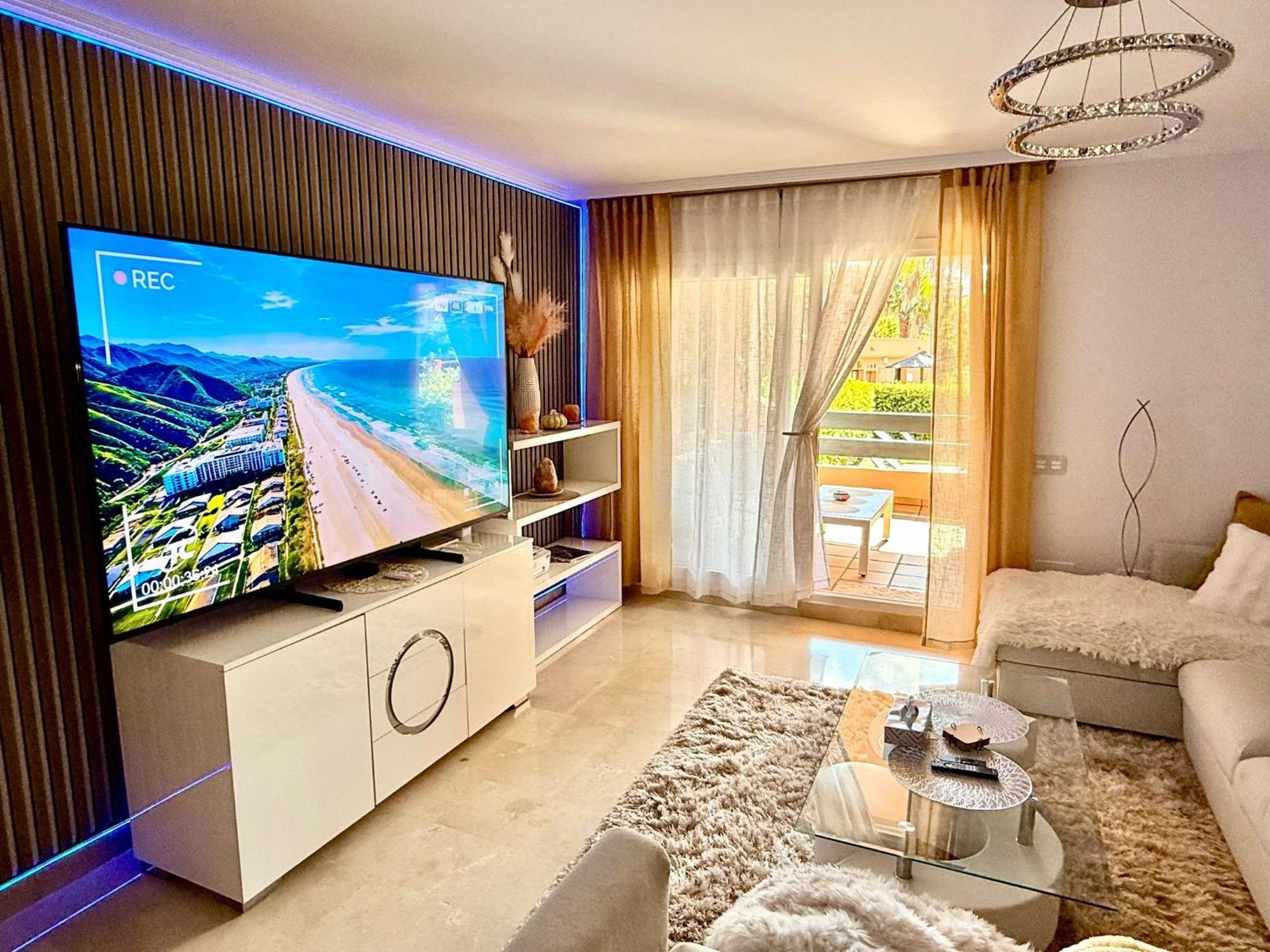 Casares Beach Golf Apartment With Private Garden Direct Pool Access Exterior foto
